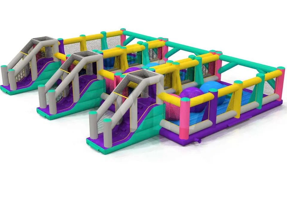 Obstacle Course N1 - Collection Fun 5 K commercial inflatable obstacle course