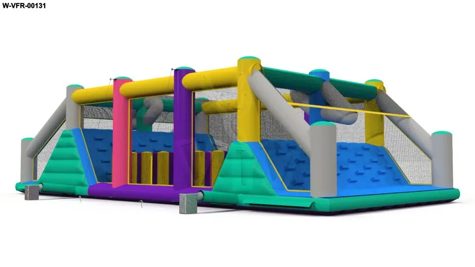 Obstacle Course N2 - Collection Fun 5 K commercial inflatable obstacle course