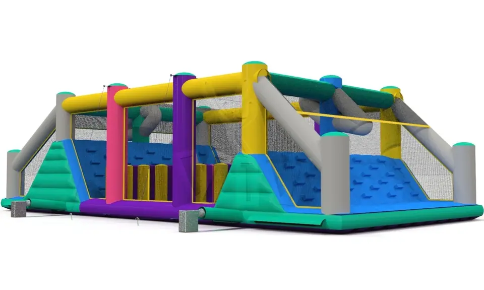 Obstacle Course N2 - Collection Fun 5 K commercial inflatable obstacle course