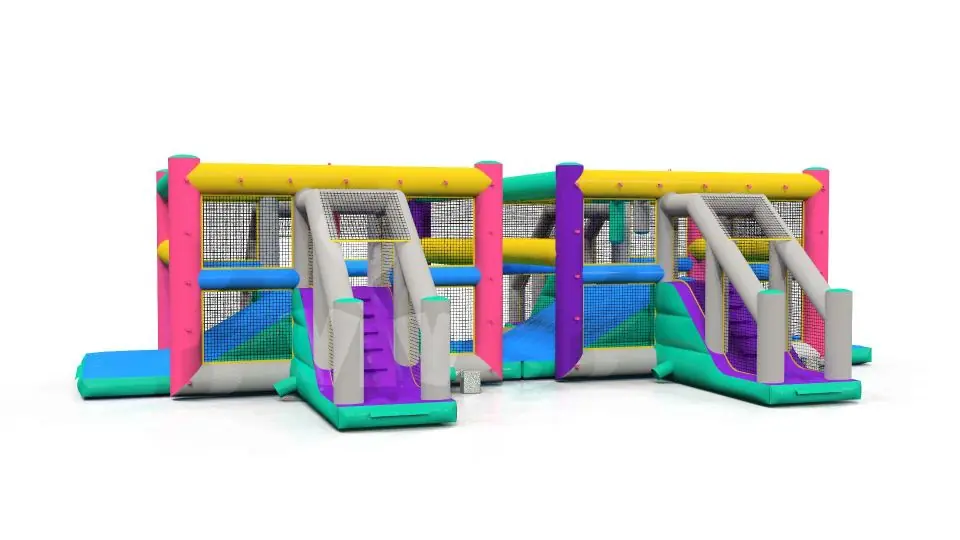 Obstacle Course N3 - Collection Fun 5 K commercial inflatable obstacle course