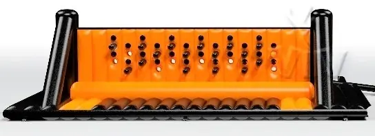 Obstacle Course N4 Black and Orange commercial inflatable obstacle course