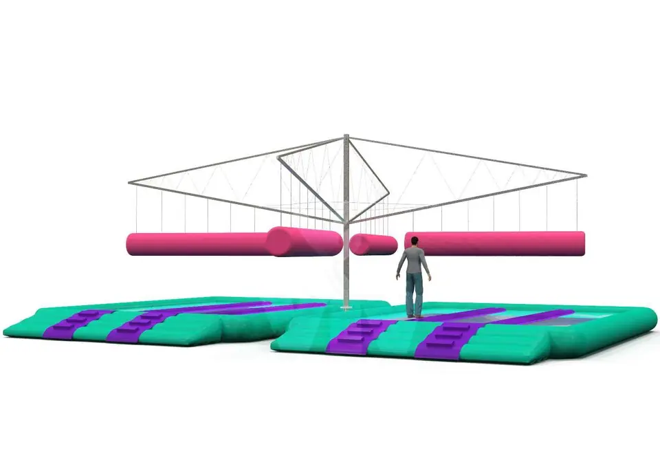 Obstacle Course N5 - Collection Fun 5 K commercial inflatable obstacle course