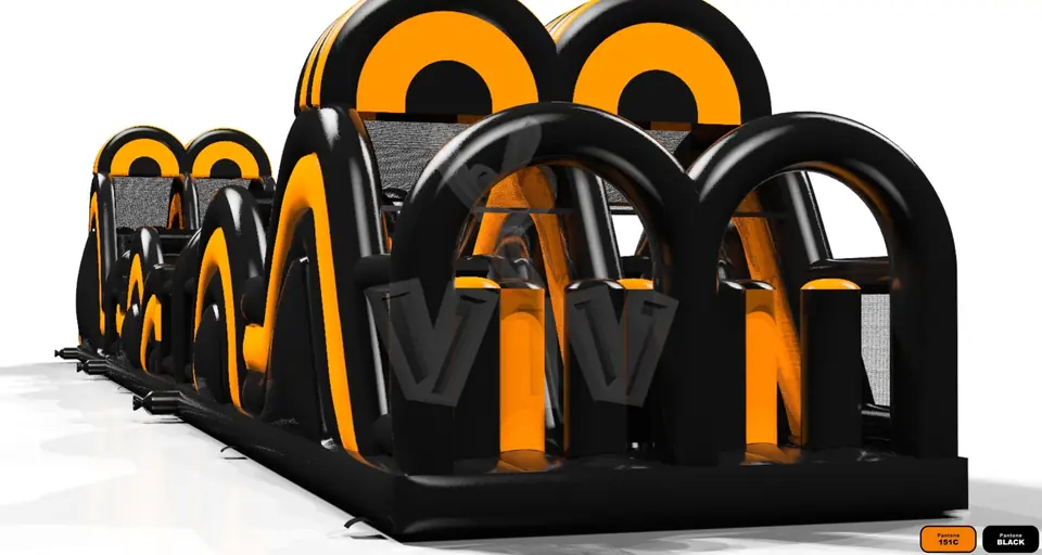 Obstacle Course Radical Run XXL commercial inflatable obstacle course