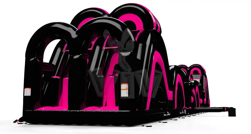 Obstacle Course Radical Run XXL - 2 commercial inflatable obstacle course