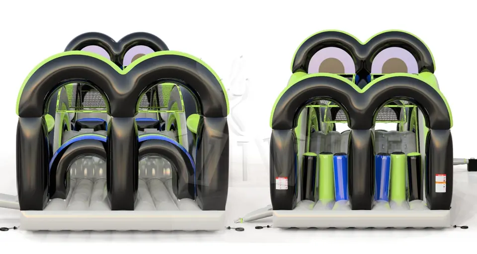 Obstacle Course Redical Run XXL commercial inflatable obstacle course