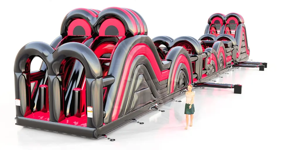 Obstacle Course Redical Run XXL commercial inflatable obstacle course