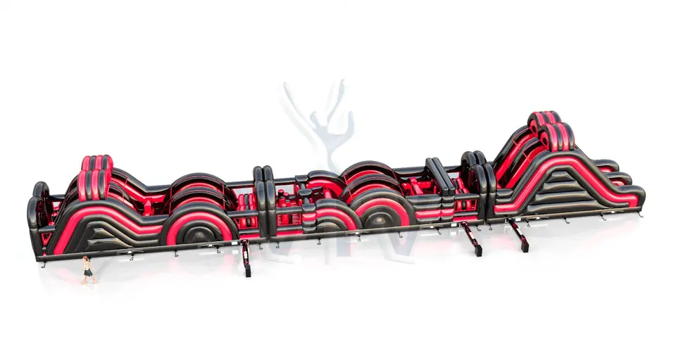 Obstacle Course Redical Run XXL commercial inflatable obstacle course