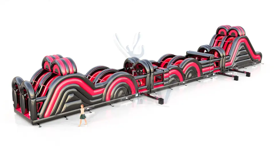 Obstacle Course Redical Run XXL commercial inflatable obstacle course