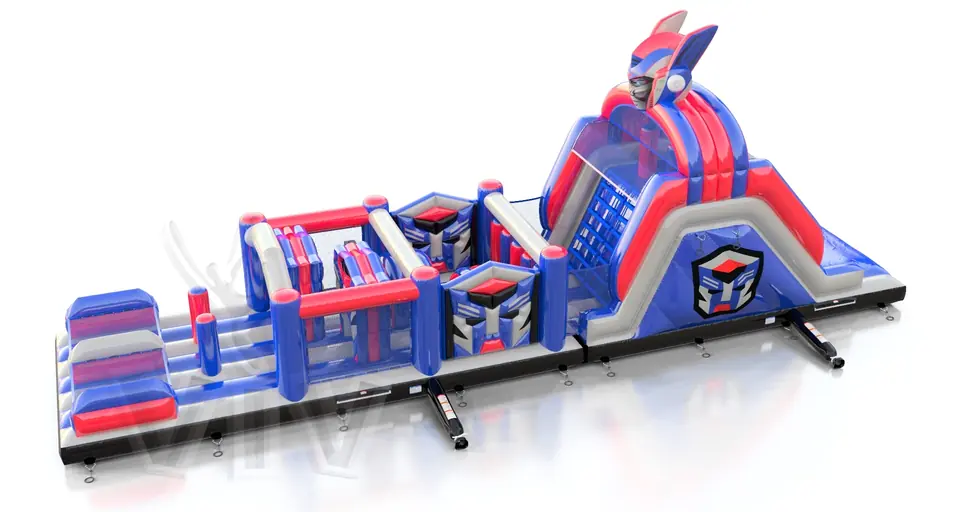 Obstacle Course Robot 1 commercial inflatable obstacle course