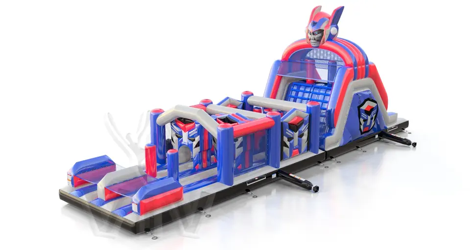 Obstacle Course Robot 1 commercial inflatable obstacle course