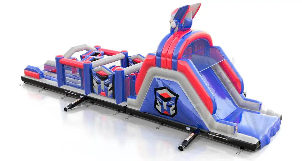 Obstacle Course Robot 1 commercial inflatable obstacle course