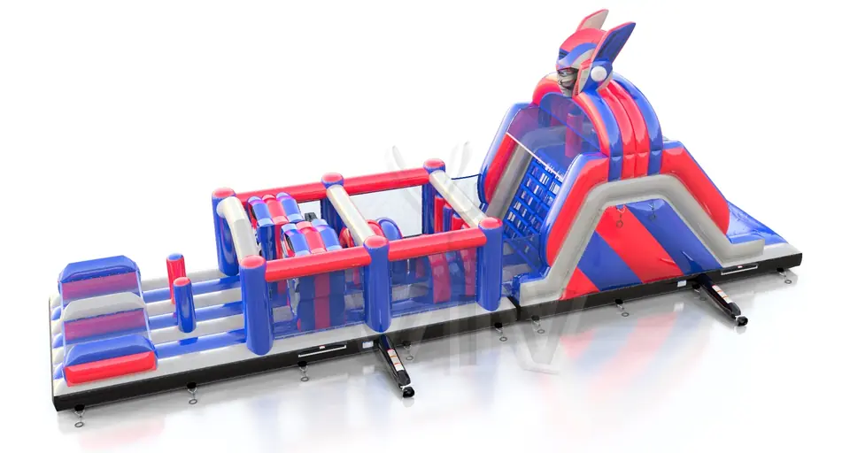 Obstacle Course Robot 2 commercial inflatable obstacle course