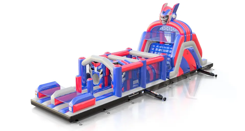 Obstacle Course Robot 2 commercial inflatable obstacle course