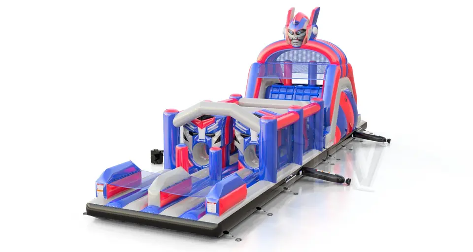 Obstacle Course Robot 2 commercial inflatable obstacle course