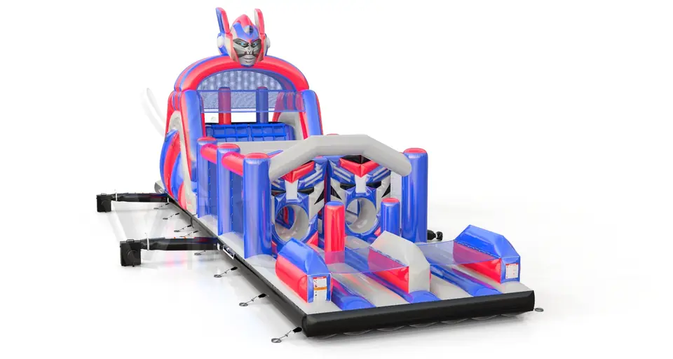 Obstacle Course Robot 2 commercial inflatable obstacle course