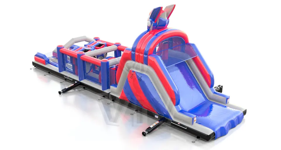 Obstacle Course Robot 2 commercial inflatable obstacle course