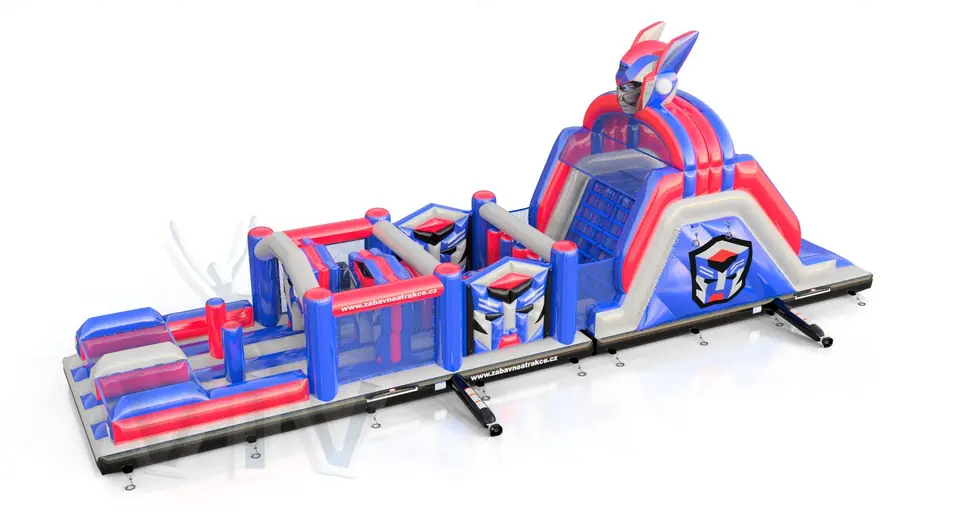 Obstacle Course Robots commercial inflatable obstacle course