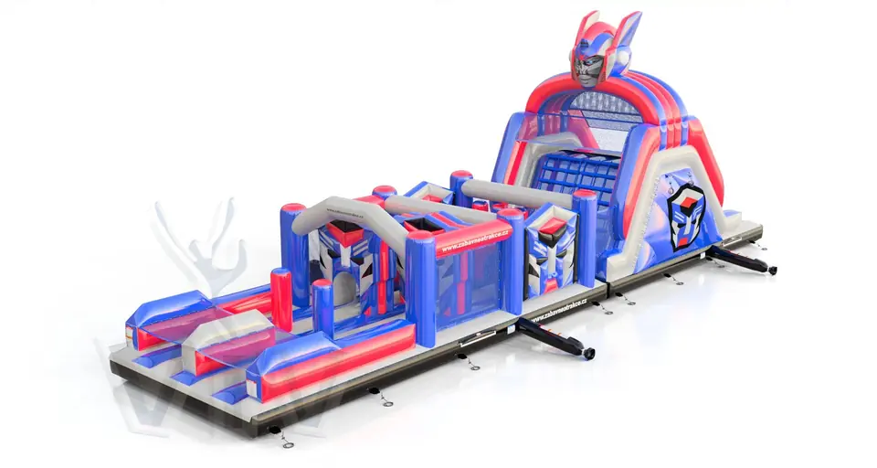 Obstacle Course Robots commercial inflatable obstacle course