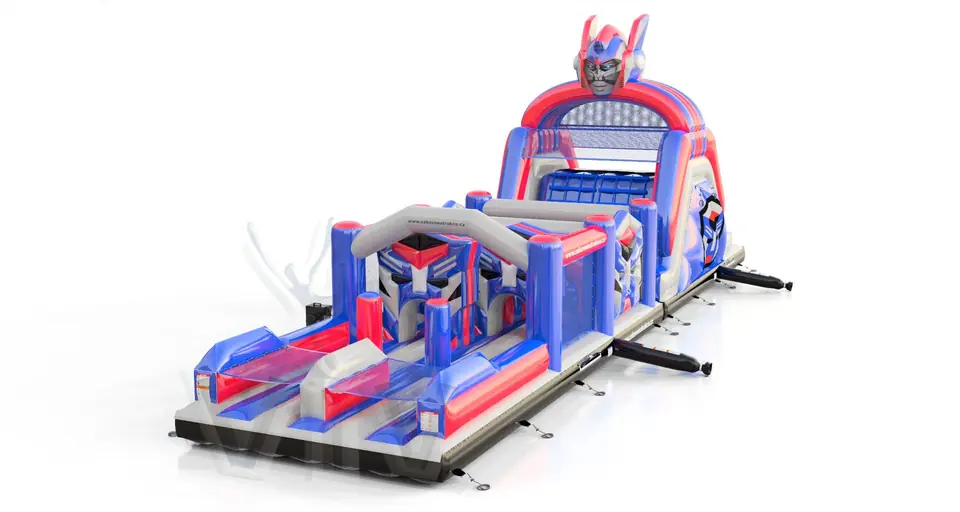 Obstacle Course Robots commercial inflatable obstacle course
