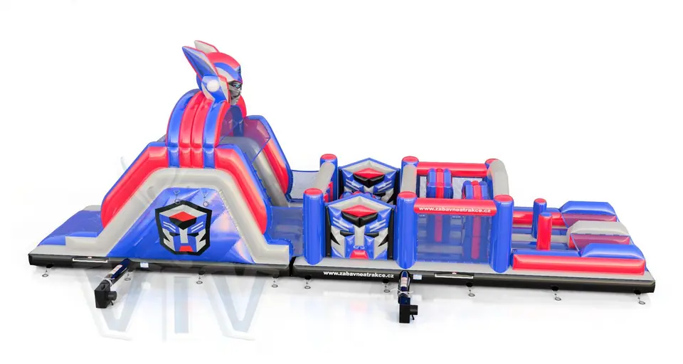 Obstacle Course Robots commercial inflatable obstacle course