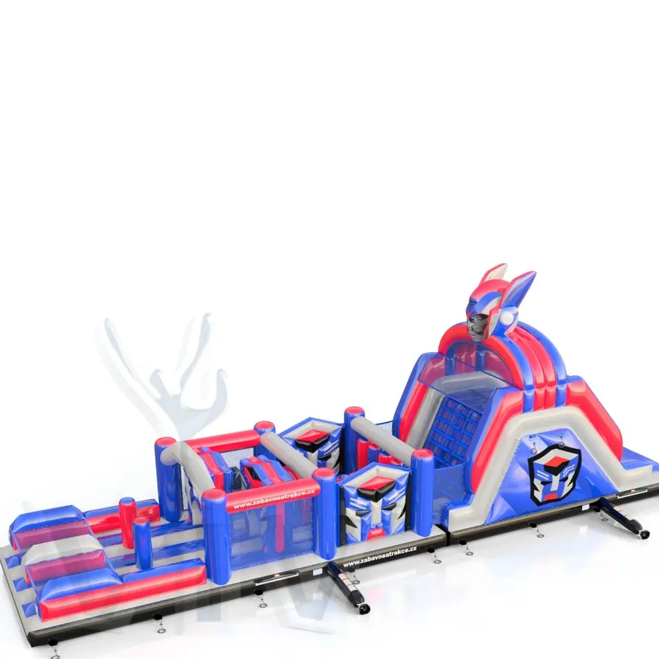 Obstacle Course Robots commercial inflatable obstacle course