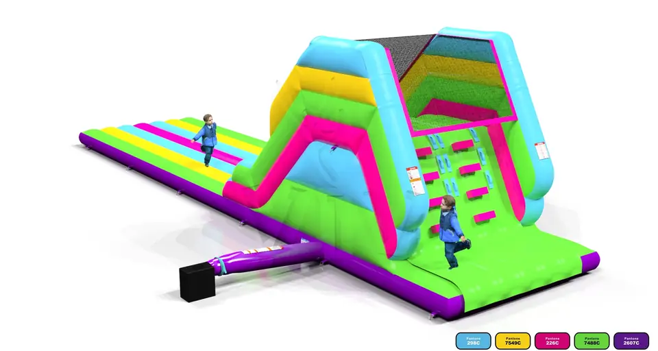Obstacle Course Startup commercial inflatable obstacle course
