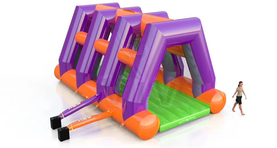 Obstacle Course Trapeze commercial inflatable obstacle course