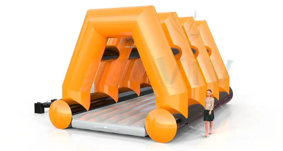Obstacle Course Trapeze commercial inflatable obstacle course