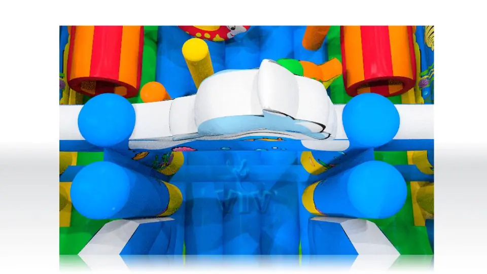 Obstacle Course Underwater World - Collection Underwater World commercial inflatable obstacle course