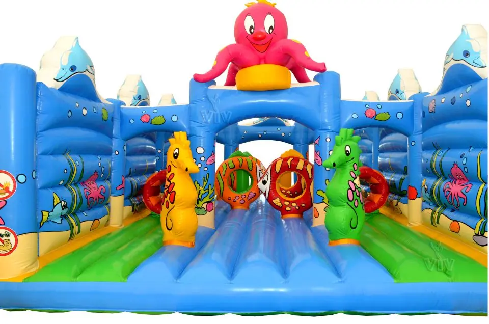 Obstacle Course Underwater World - Collection Underwater World commercial inflatable obstacle course
