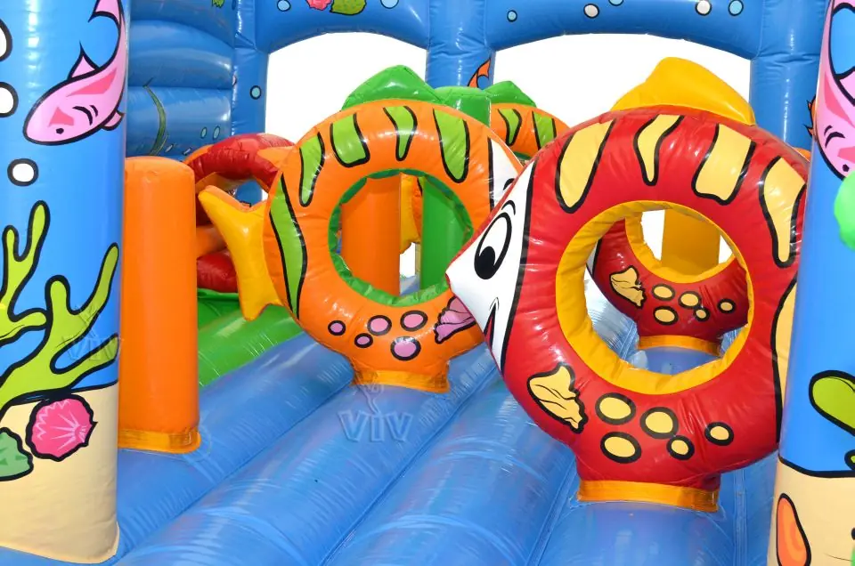 Obstacle Course Underwater World - Collection Underwater World commercial inflatable obstacle course