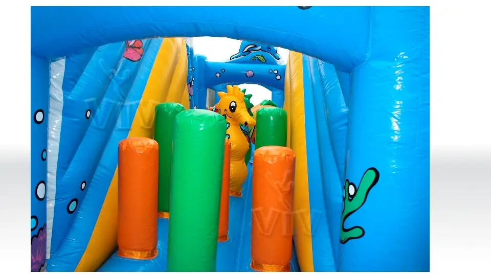 Obstacle Course Underwater World - Collection Underwater World commercial inflatable obstacle course
