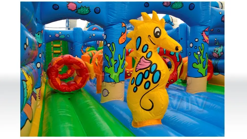 Obstacle Course Underwater World - Collection Underwater World commercial inflatable obstacle course