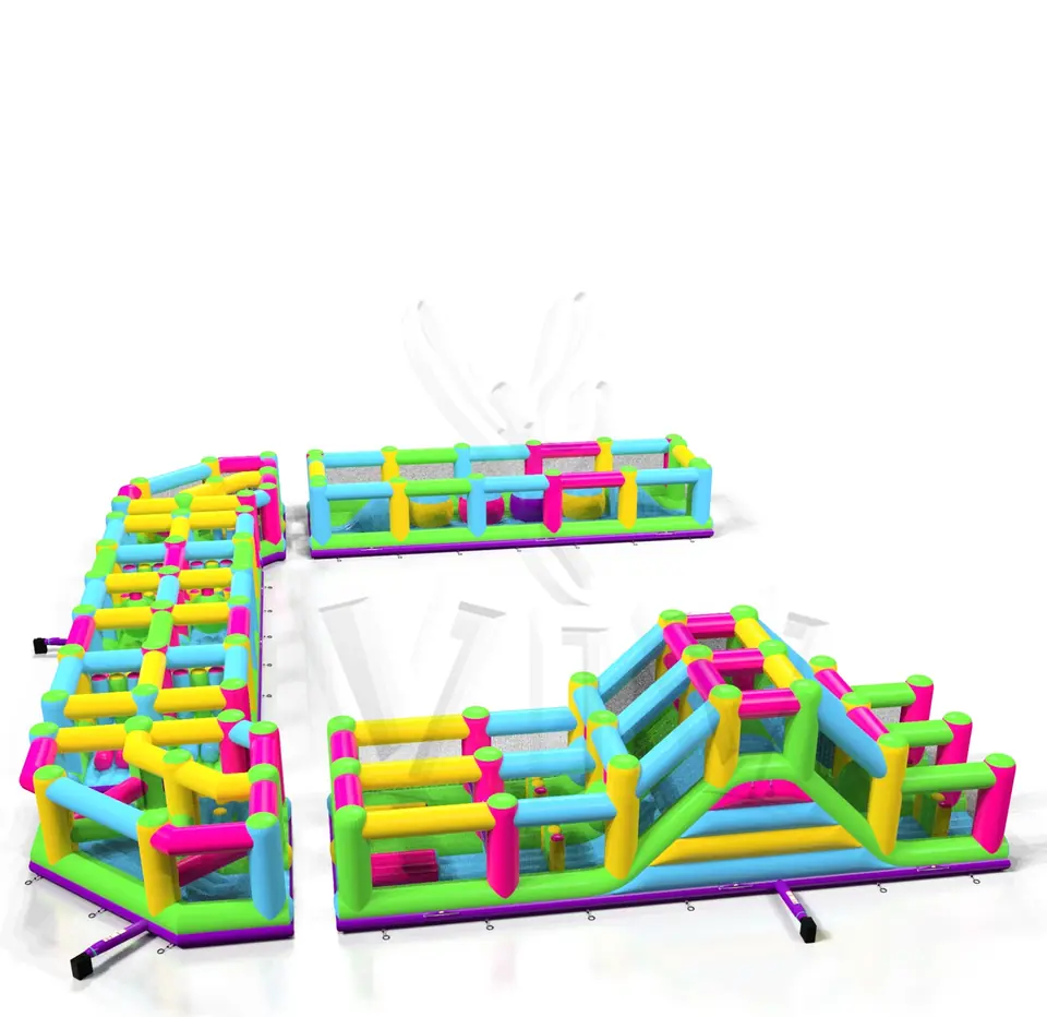 Obstacle Course Universal commercial inflatable obstacle course