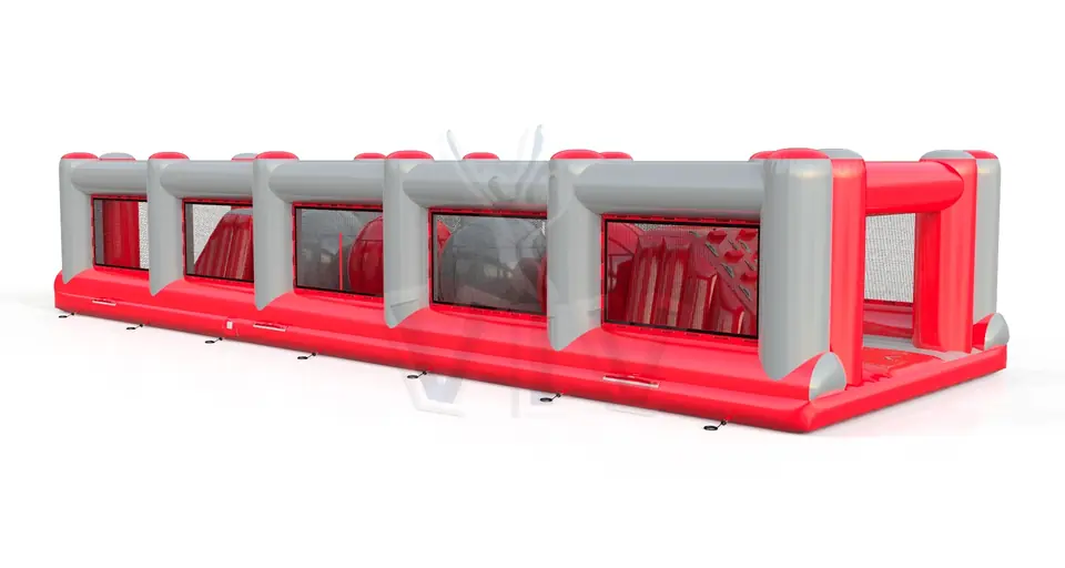Obstacle course wipe out commercial inflatable obstacle course