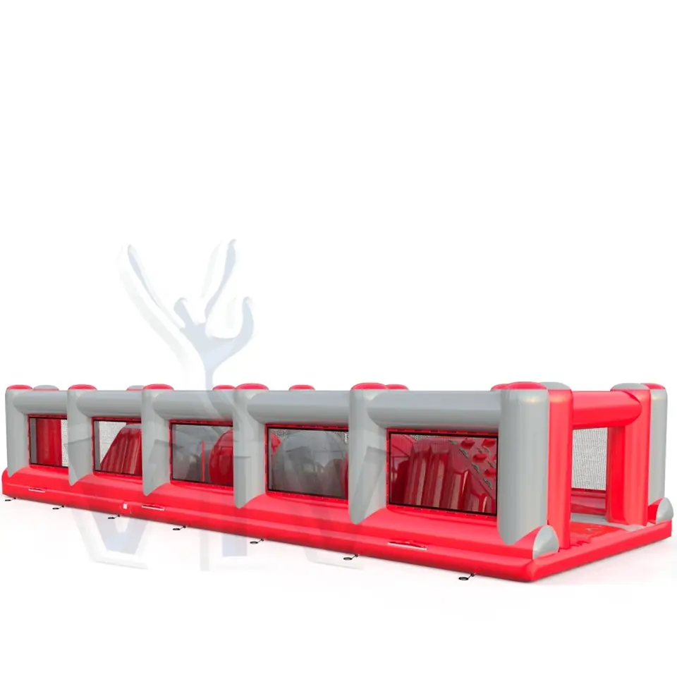Obstacle course wipe out commercial inflatable obstacle course