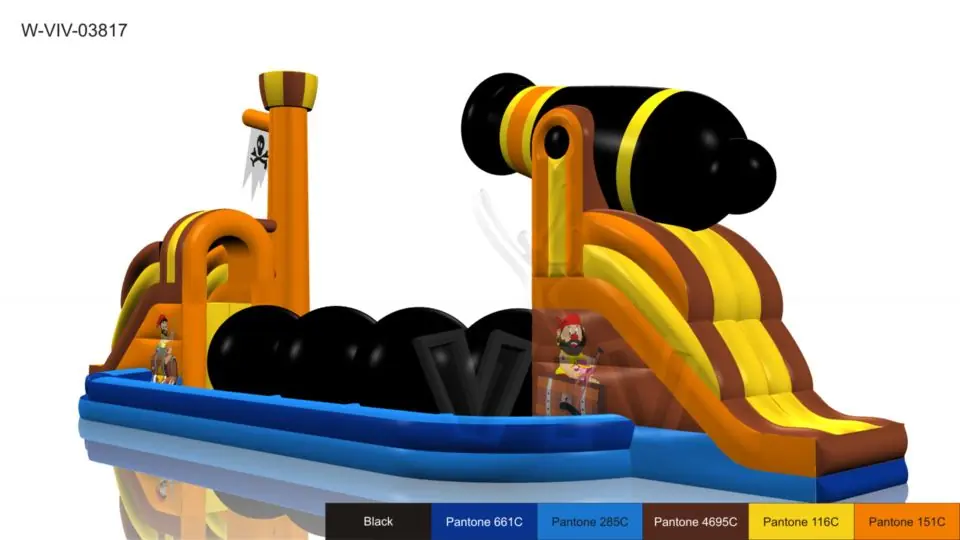 Obstacle Course Wipe-Out commercial inflatable obstacle course