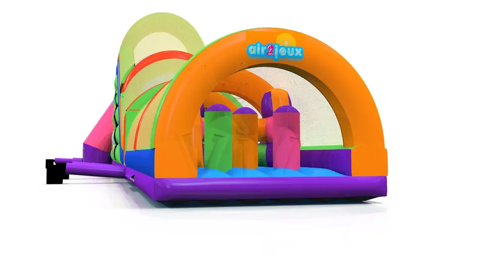 Obstacle Course XXL Air 2 Jeux commercial inflatable obstacle course