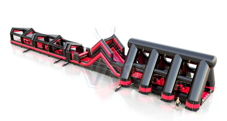 Obstacle course XXXL commercial inflatable obstacle course