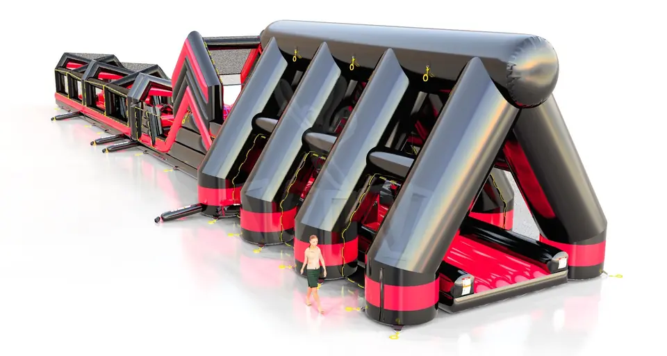 Obstacle course XXXL commercial inflatable obstacle course