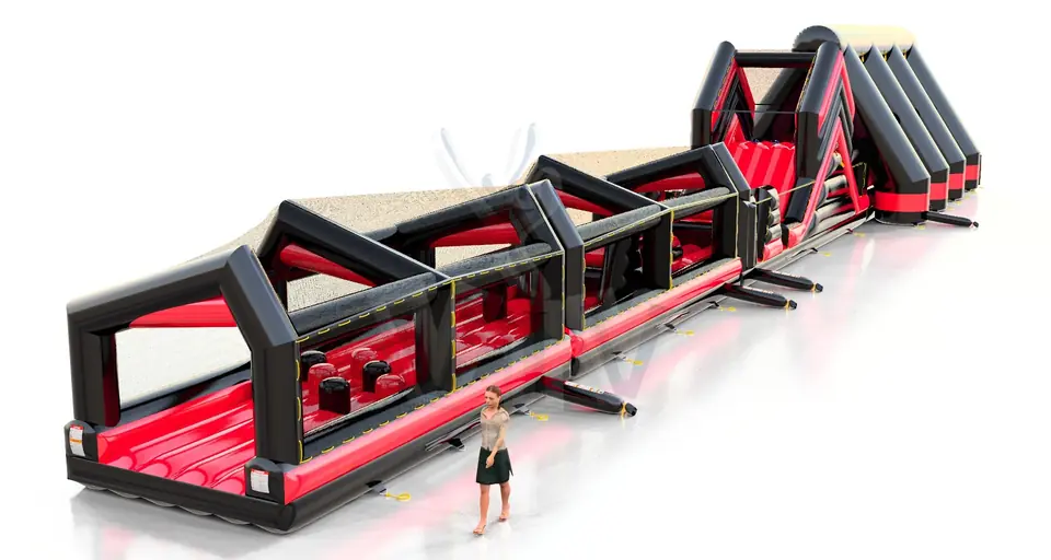 Obstacle course XXXL commercial inflatable obstacle course