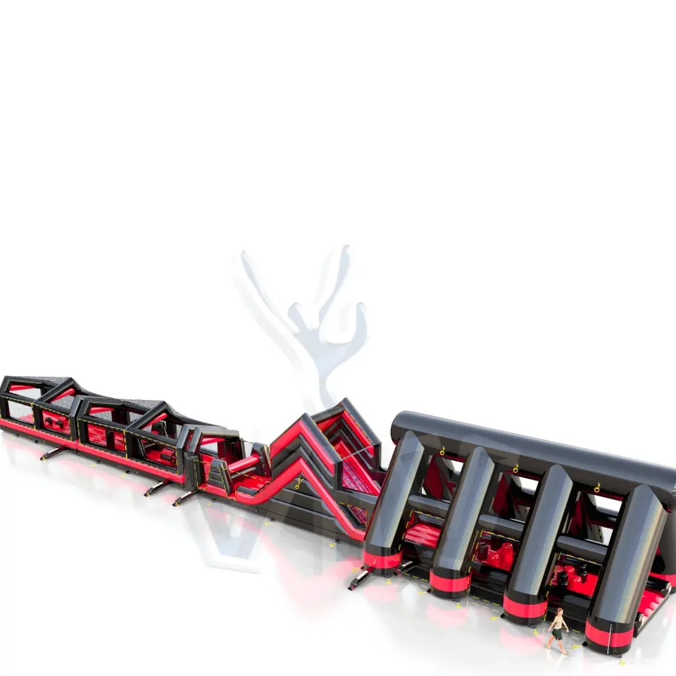 Obstacle course XXXL commercial inflatable obstacle course