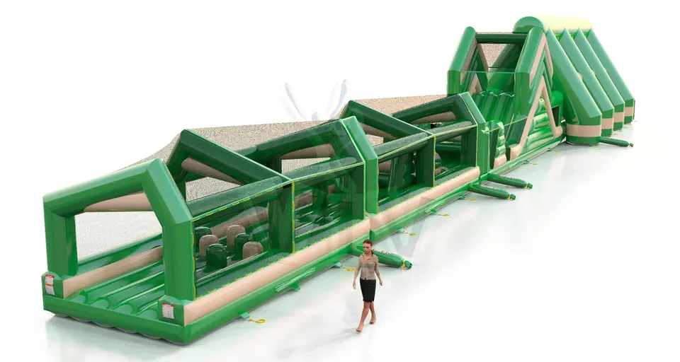 Obstacle course XXXL commercial inflatable obstacle course