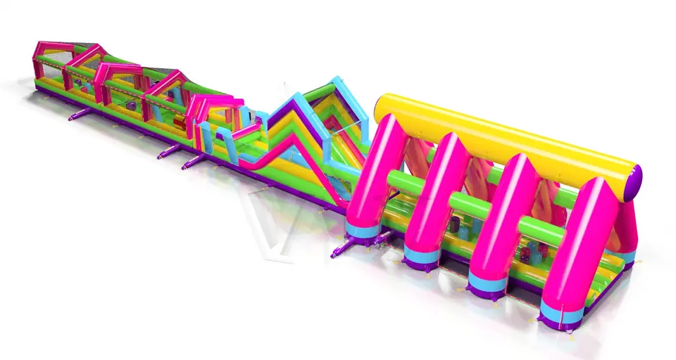 Obstacle Course XXXL Startup commercial inflatable obstacle course