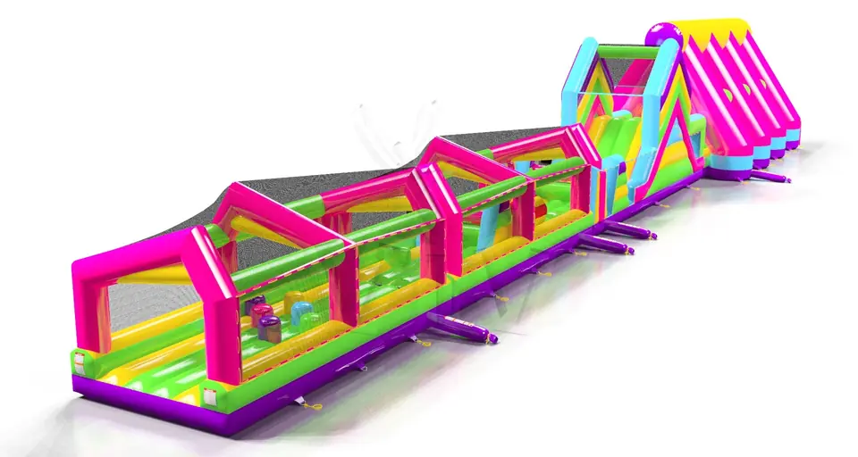 Obstacle Course XXXL Startup commercial inflatable obstacle course