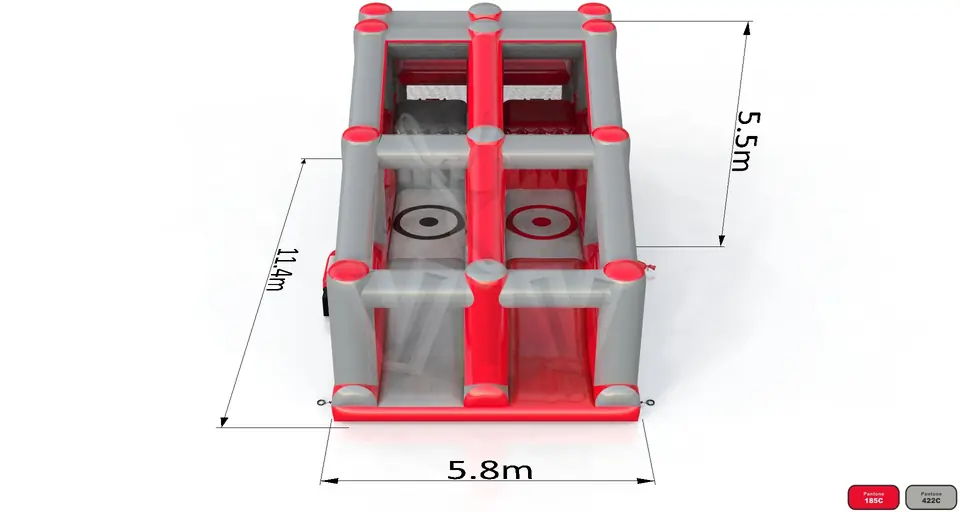 Universal Obstacle Course commercial inflatable obstacle course