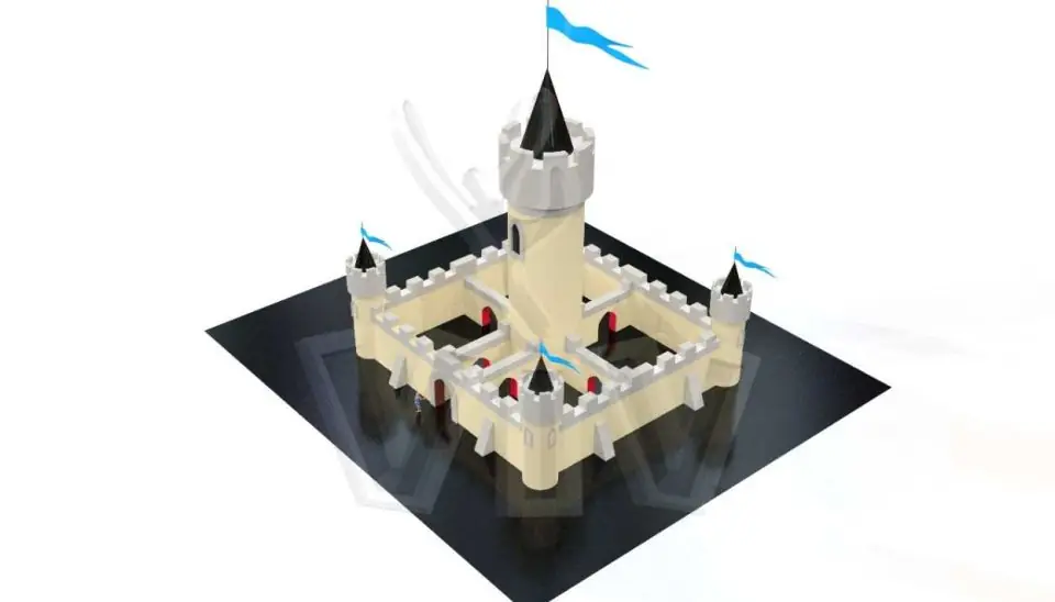 Bounce Palace Giant commercial inflatable playground