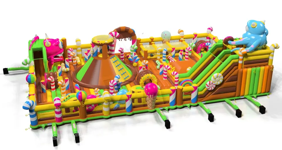 Copy of Playground Micro Monsters (full floor) commercial inflatable playground