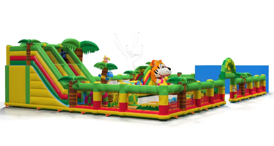 Miniland – Playground for Little Children – Jungle De Luxe commercial inflatable playground