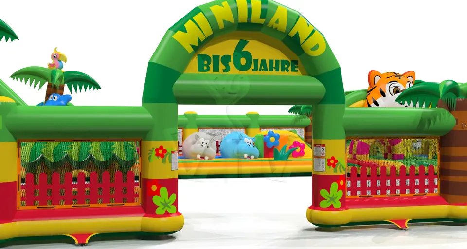 Miniland – Playground for Little Children – Jungle De Luxe commercial inflatable playground